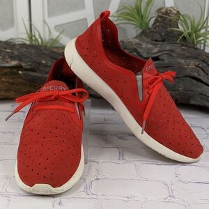 Sperry Top-Sider Red Swell Emmy Perforated Sneaker
